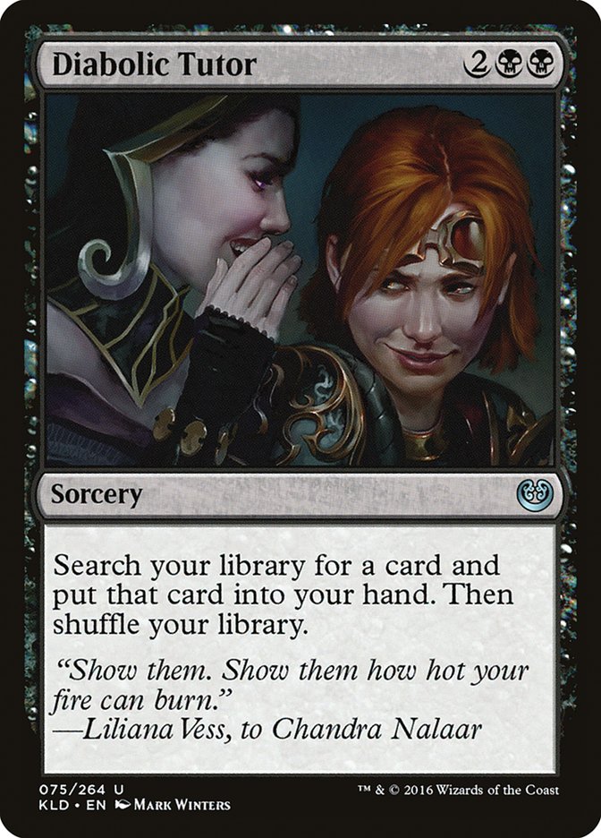 Diabolic Tutor (75) (KLD)