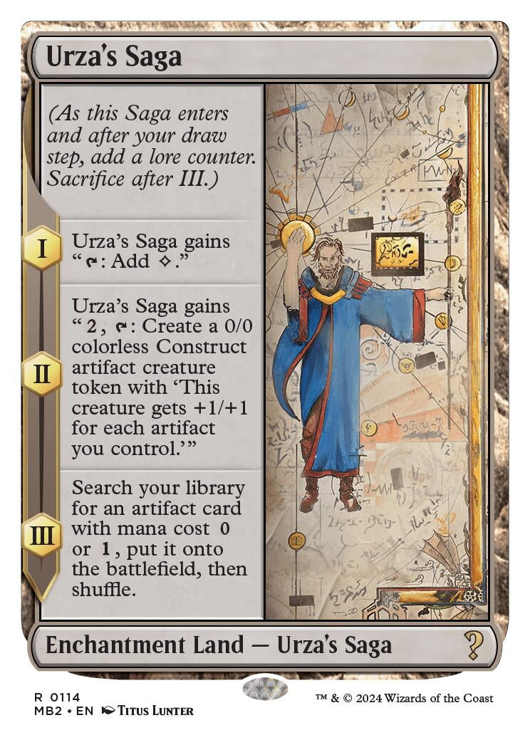 Image for Urza's Saga (White Border) (114) (MB2) - Magic: The Gathering