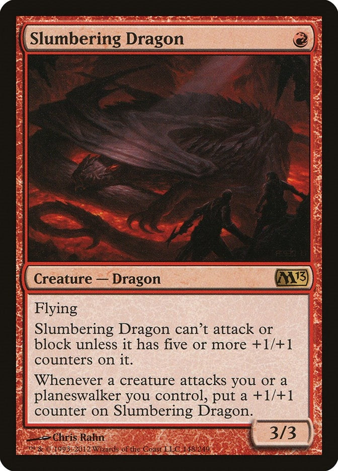 Image for Slumbering Dragon (148) (M13) - Magic: The Gathering