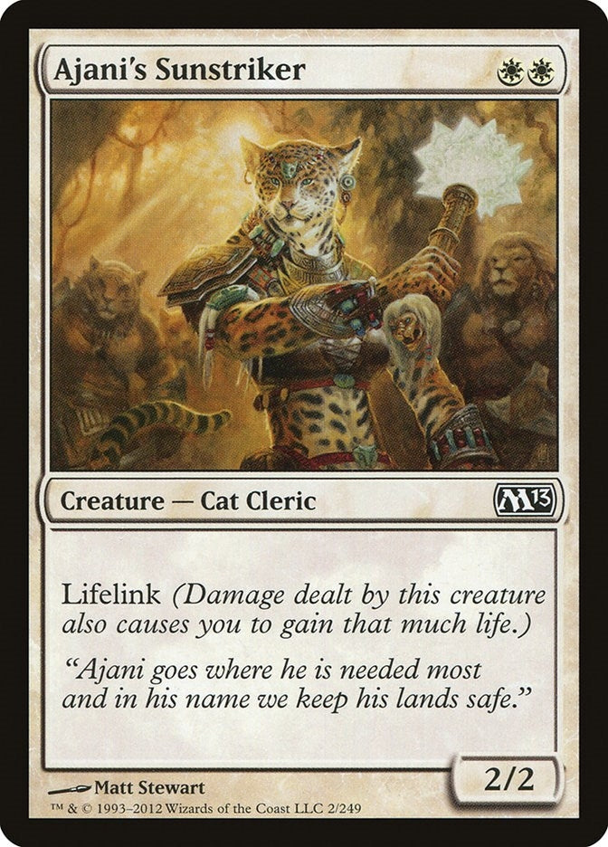 Image for Ajani's Sunstriker (2) (M13) - Magic: The Gathering