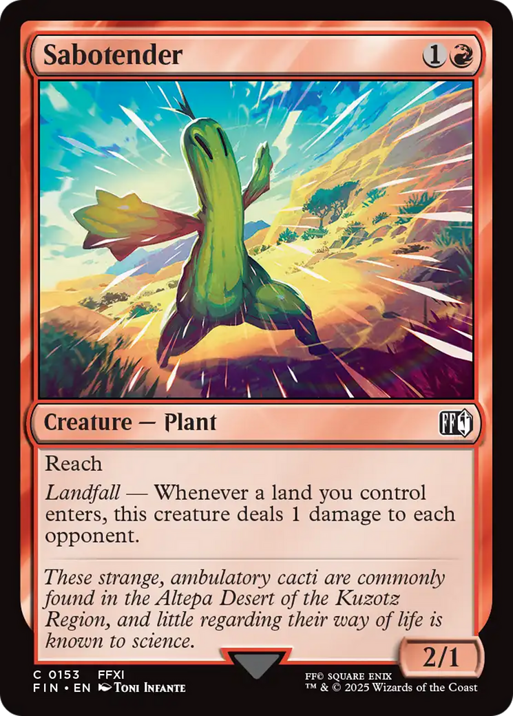 Sabotender (153) (FIN)