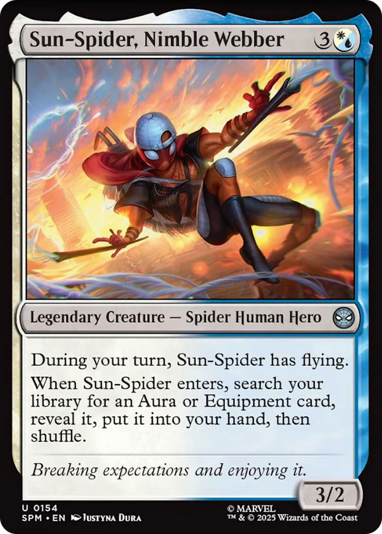 Sun-Spider, Nimble Webber (154) (SPM)