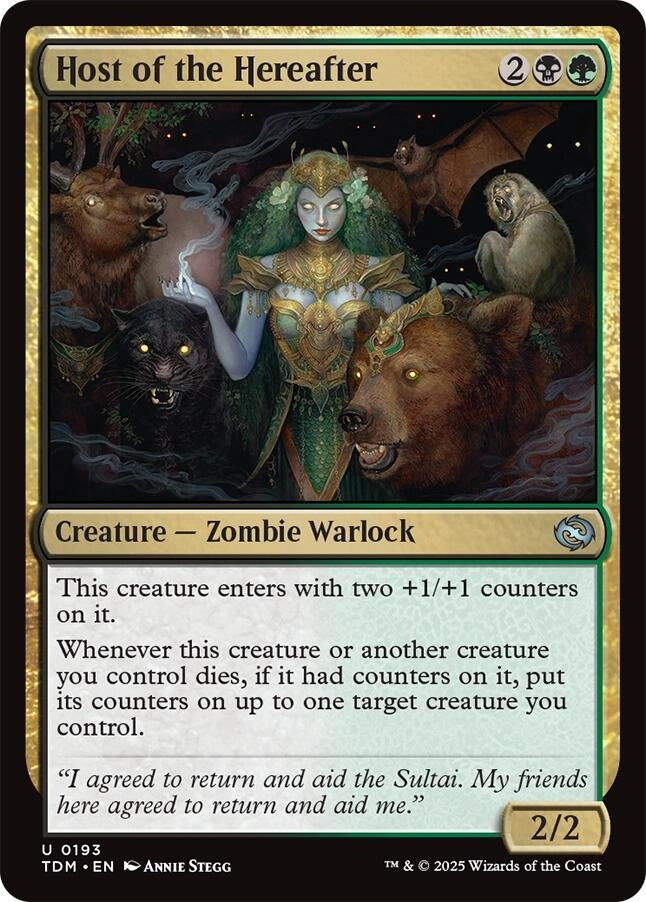 Image for Host of the Hereafter (193) (TDM) - Magic: The Gathering