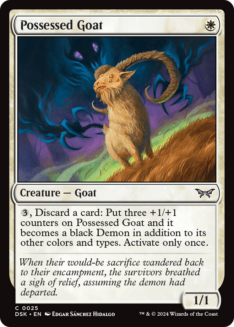 Possessed Goat (25) (DSK)
