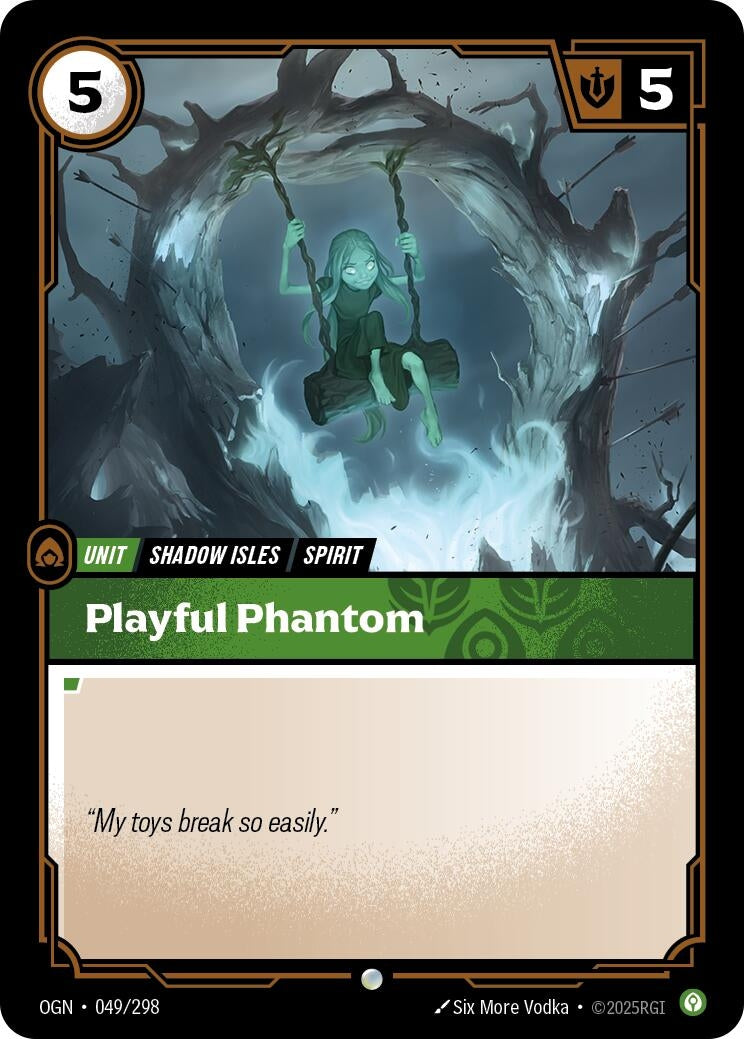 Image for Playful Phantom (049/298) (OGN) - Riftbound: League of Legends Trading Card Game