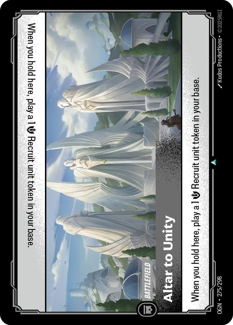 Image for Altar to Unity (275/298) (OGN) - Riftbound: League of Legends Trading Card Game