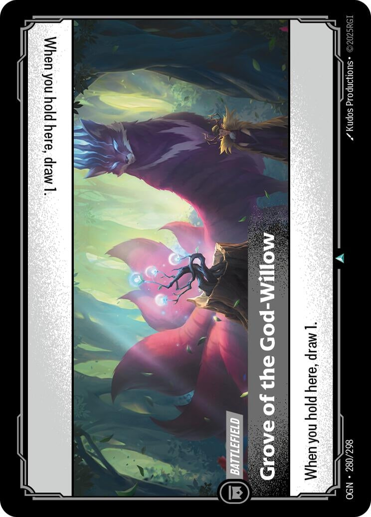 Image for Grove of the God-Willow (280/298) (OGN) - Riftbound: League of Legends Trading Card Game