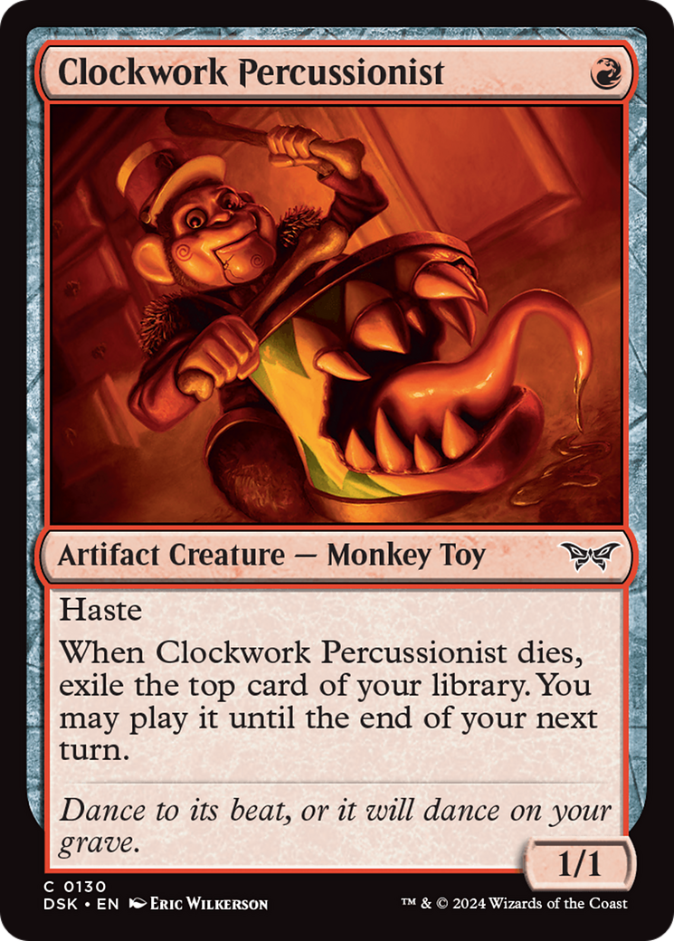 Clockwork Percussionist (0130) (130) (DSK)