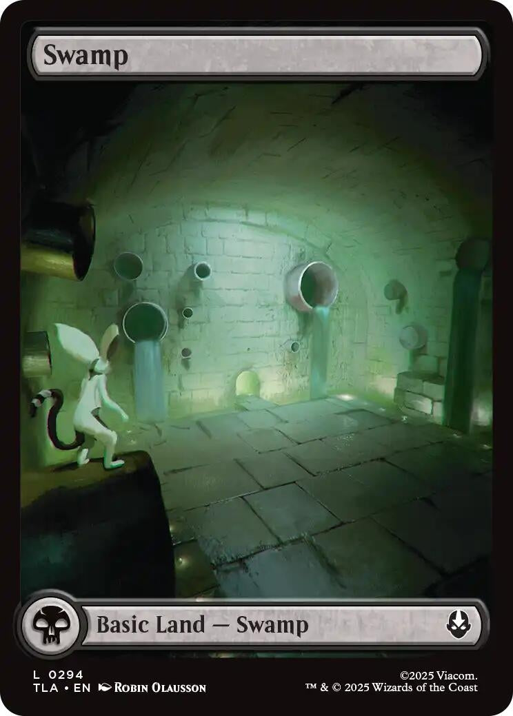 Image for Swamp (0294) (Avatar: The Last Airbender) (294) - Magic: The Gathering