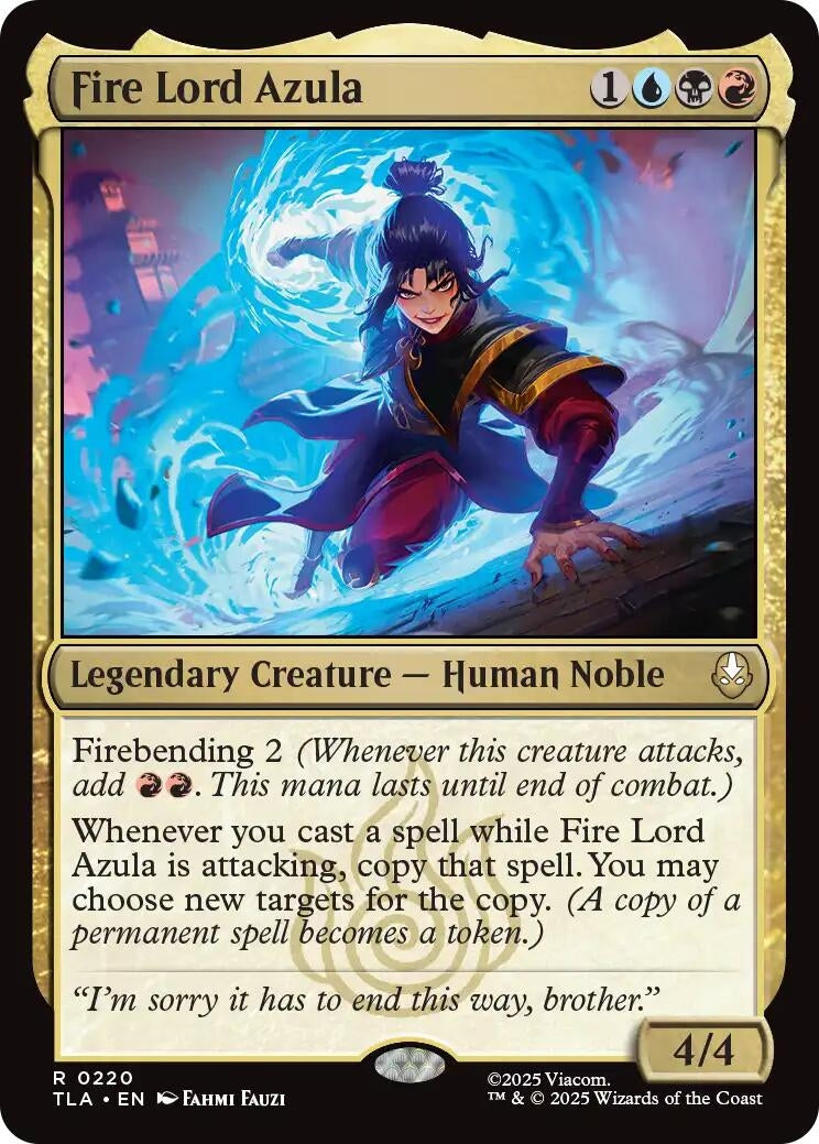 Image for Fire Lord Azula (Avatar: The Last Airbender) (220) - Magic: The Gathering