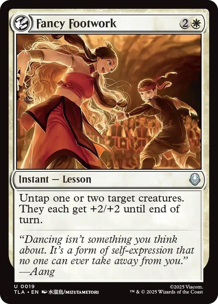 Image for Fancy Footwork (Avatar: The Last Airbender) (19) - Magic: The Gathering