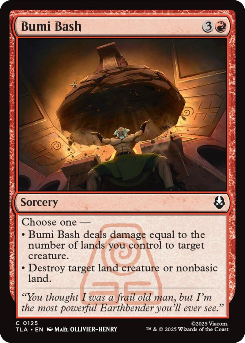 Image for Bumi Bash (Avatar: The Last Airbender) (125) - Magic: The Gathering