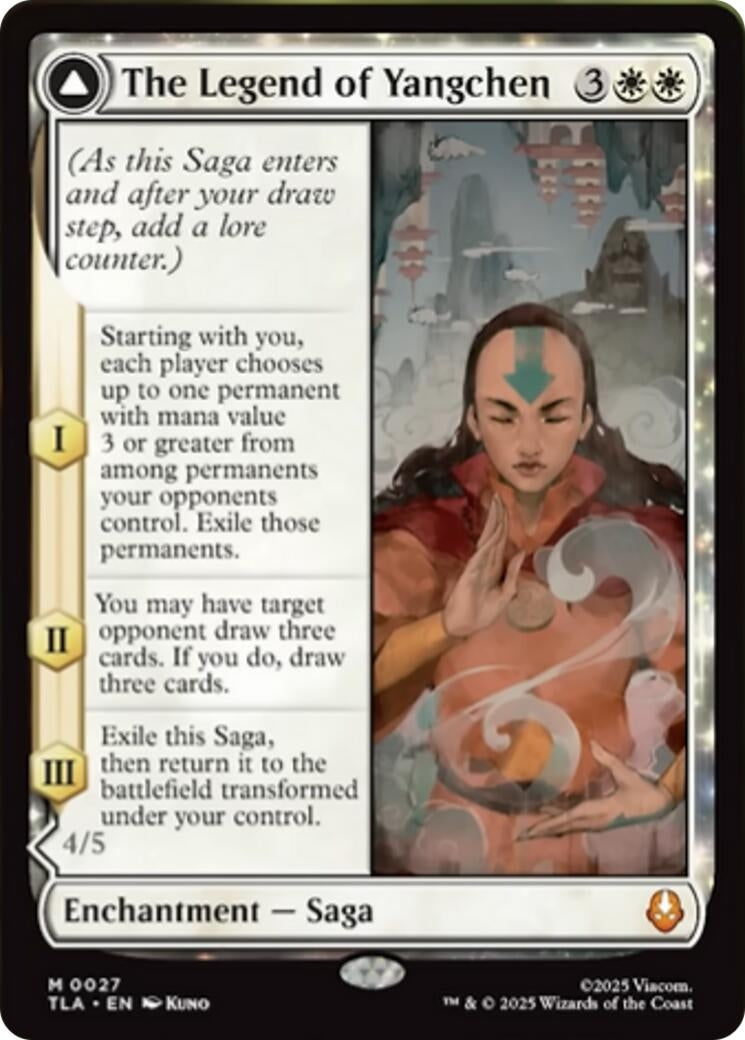 Image for The Legend of Yangchen (Avatar: The Last Airbender) (27) - Magic: The Gathering