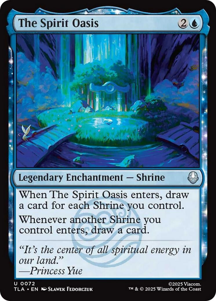 Image for The Spirit Oasis (Avatar: The Last Airbender) (72) - Magic: The Gathering