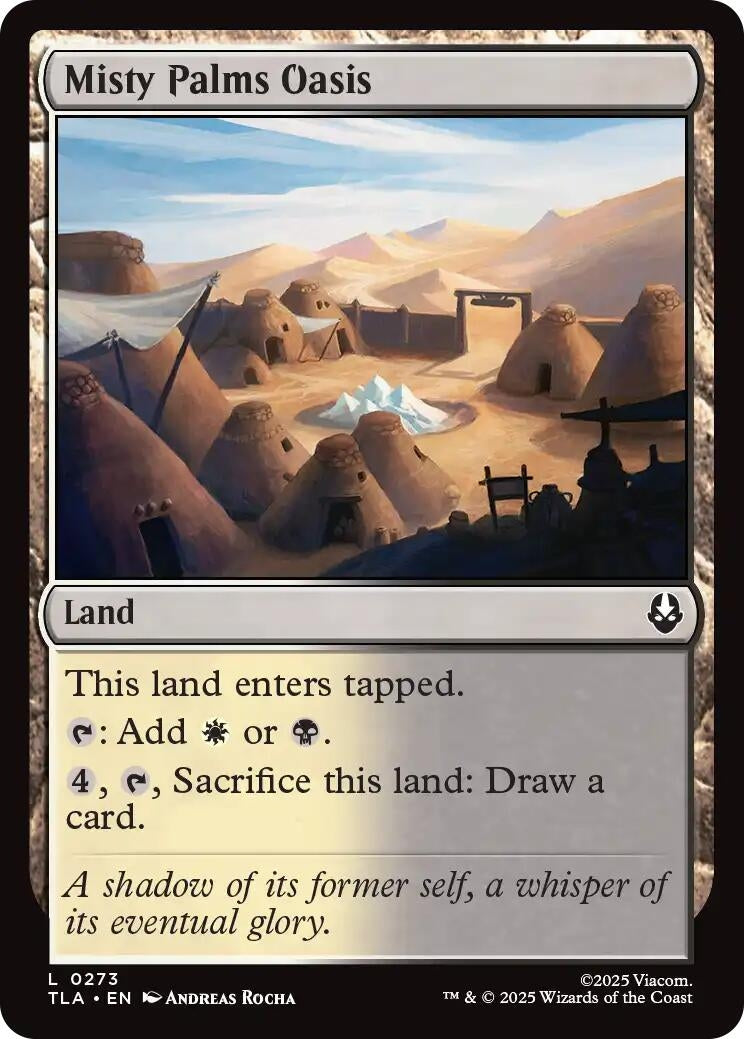 Image for Misty Palms Oasis (Avatar: The Last Airbender) (273) - Magic: The Gathering