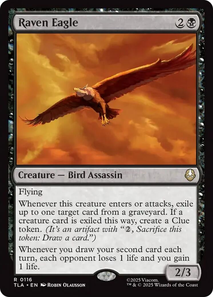 Image for Raven Eagle (Avatar: The Last Airbender) (116) - Magic: The Gathering