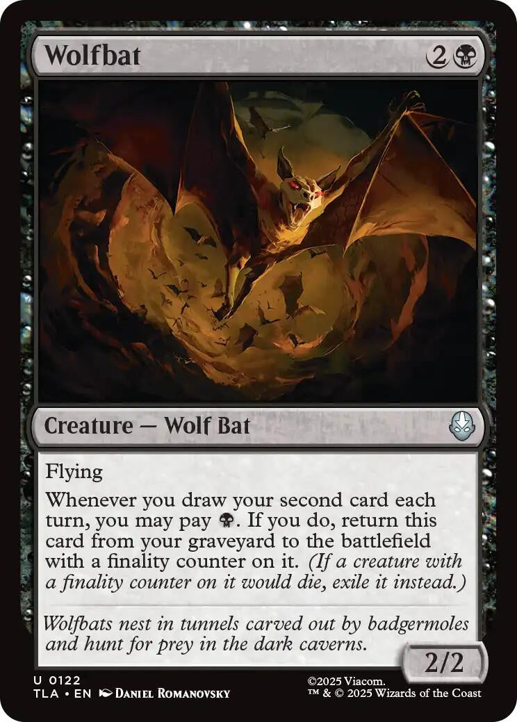 Image for Wolfbat (Avatar: The Last Airbender) (122) - Magic: The Gathering