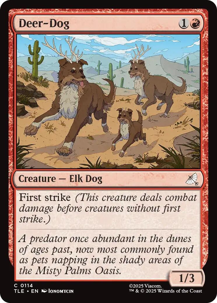 Image for Deer-Dog (Avatar: The Last Airbender: Eternal-Legal) (114) - Magic: The Gathering