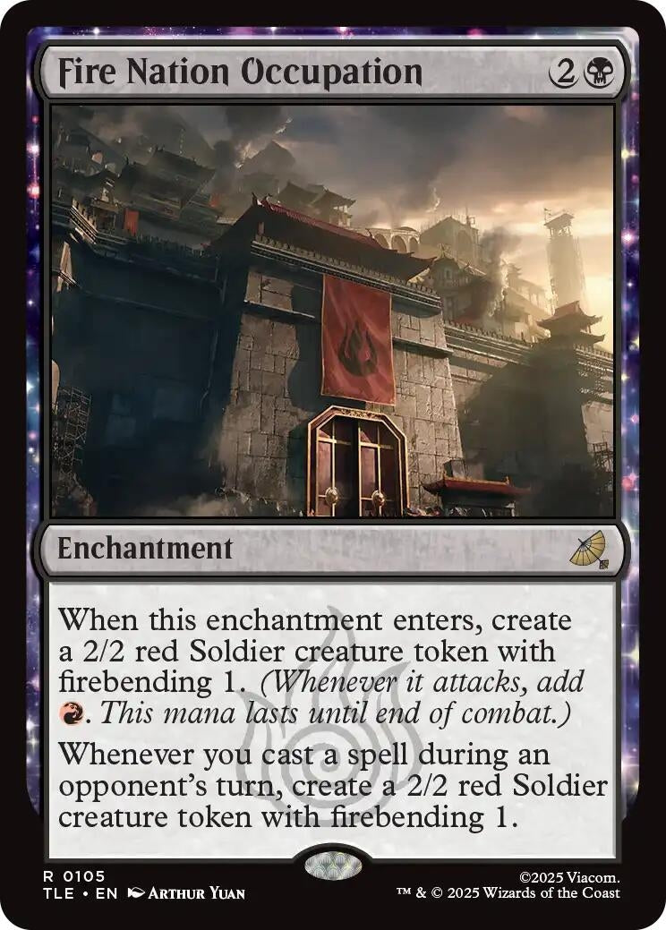 Image for Fire Nation Occupation (Avatar: The Last Airbender: Eternal-Legal) (105) - Magic: The Gathering