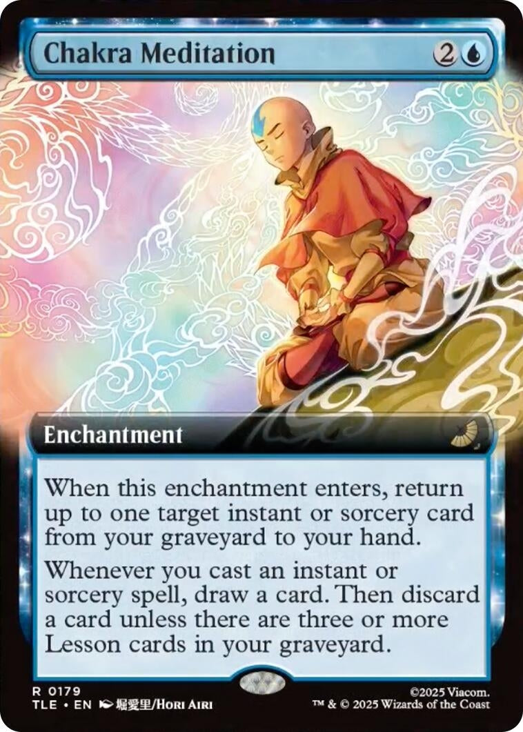 Image for Chakra Meditation (Extended Art) (Avatar: The Last Airbender: Eternal-Legal) (179) - Magic: The Gathering
