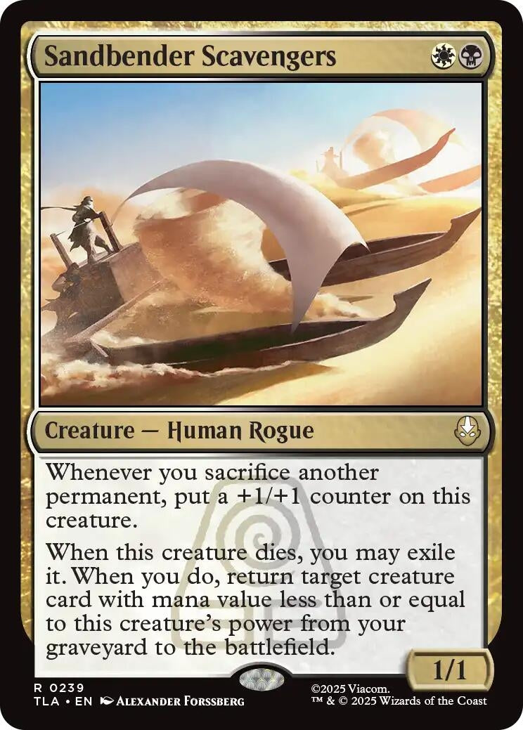 Image for Sandbender Scavengers (Avatar: The Last Airbender) (239) - Magic: The Gathering