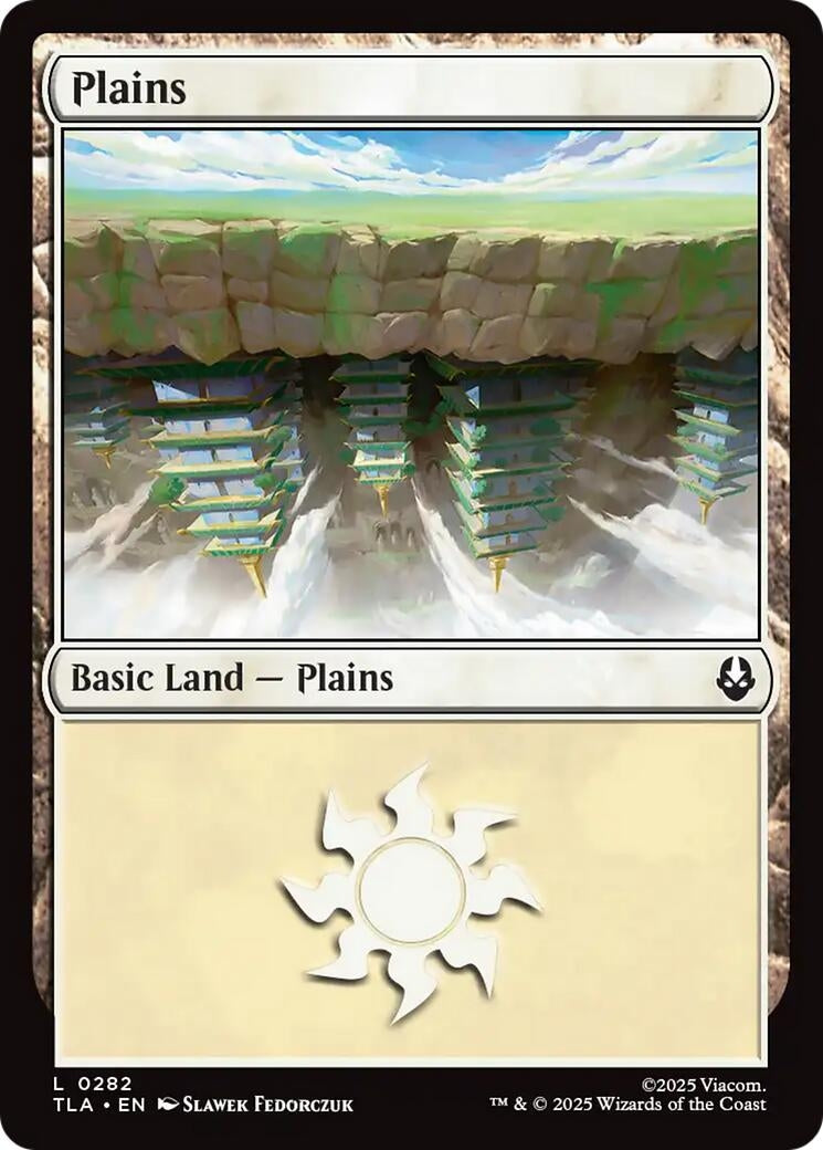 Image for Plains (0282) (Avatar: The Last Airbender) (282) - Magic: The Gathering