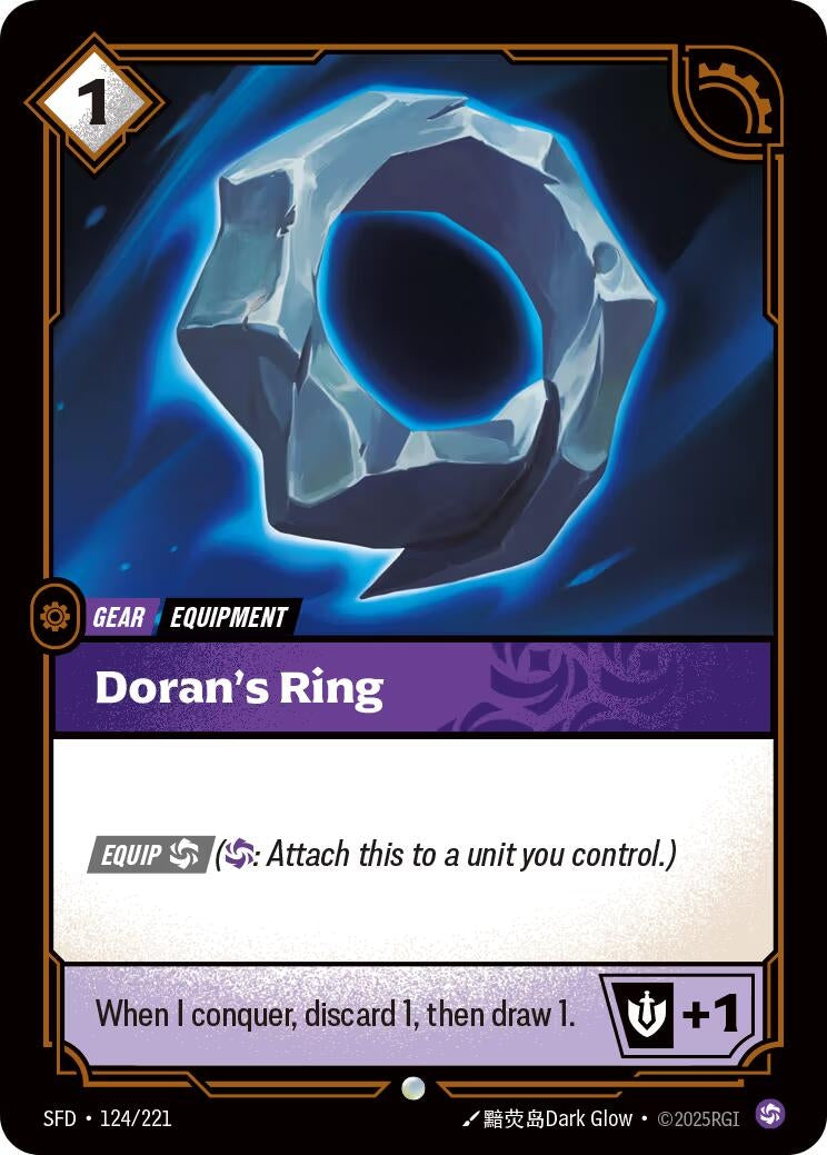 Image for Doran's Ring (Spiritforged) (124/221) - Riftbound: League of Legends Trading Card Game