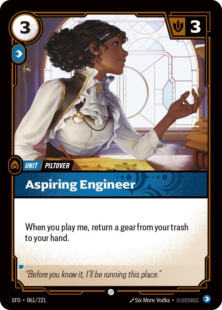Image for Aspiring Engineer (Spiritforged) (061/221) - Riftbound: League of Legends Trading Card Game