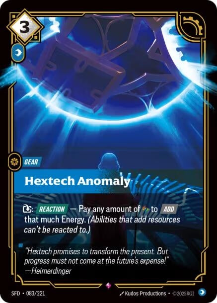 Image for Hextech Anomaly (Spiritforged) (083/221) - Riftbound: League of Legends Trading Card Game