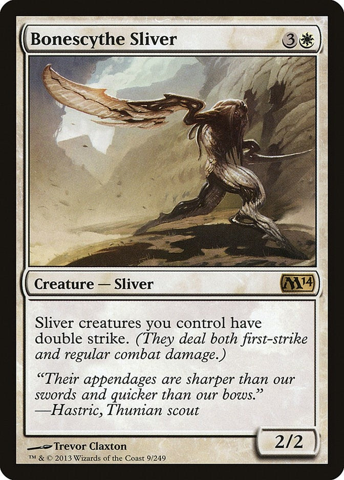 Image for Bonescythe Sliver (9) (M14) - Magic: The Gathering