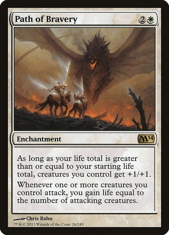 Path of Bravery (26) (Magic 2014 (M14)) (M14)