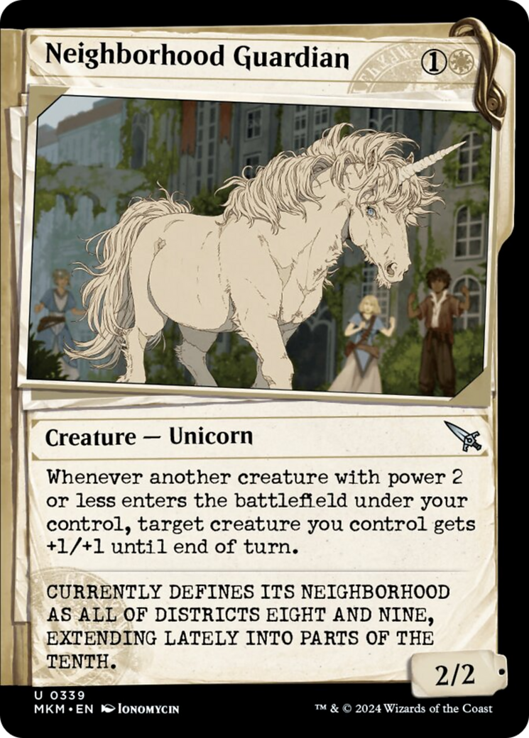 Neighborhood Guardian (Showcase) (339) (MKM)