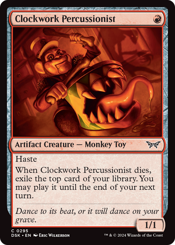 Clockwork Percussionist (0295) (295) (DSK)