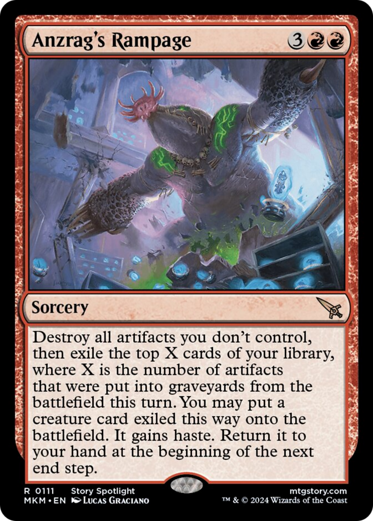 Anzrag's Rampage (111) (MKM)