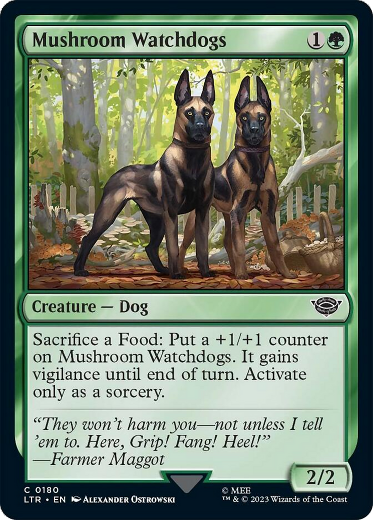 Mushroom Watchdogs (180) (LTR)