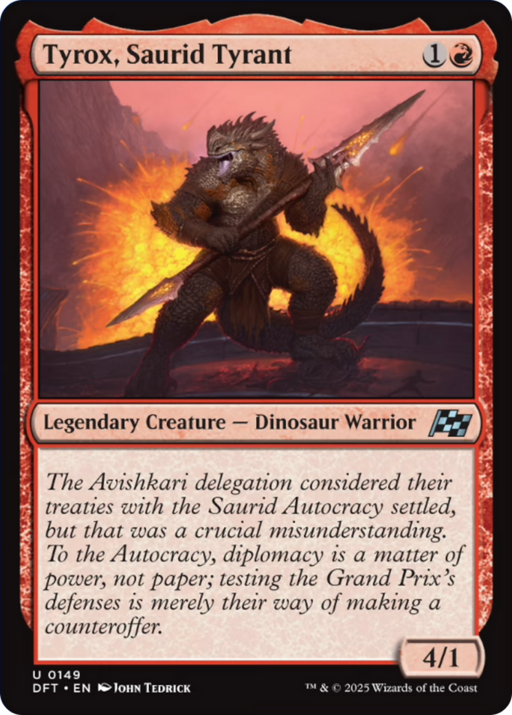 Tyrox, Saurid Tyrant (149) (DFT)