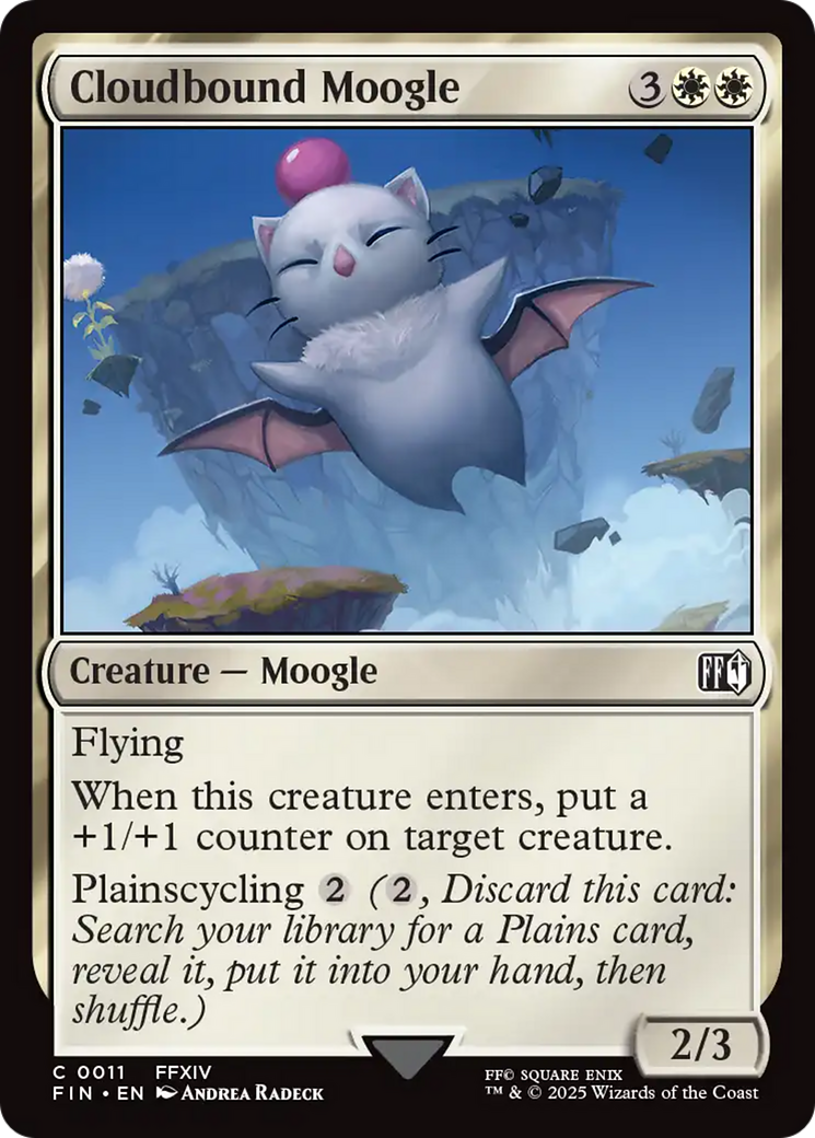 Cloudbound Moogle (11) (FIN)
