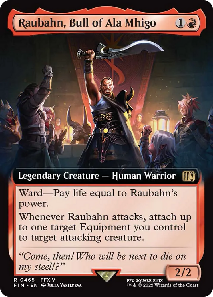 Raubahn, Bull of Ala Mhigo (Extended Art) (465) (FIN)