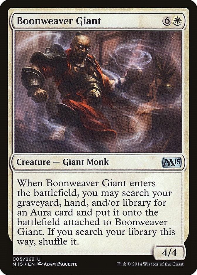 Image for Boonweaver Giant (5) (M15) - Magic: The Gathering