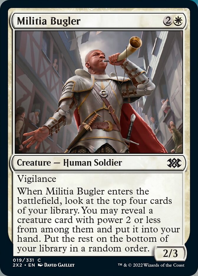 Militia Bugler (19) (2X2)