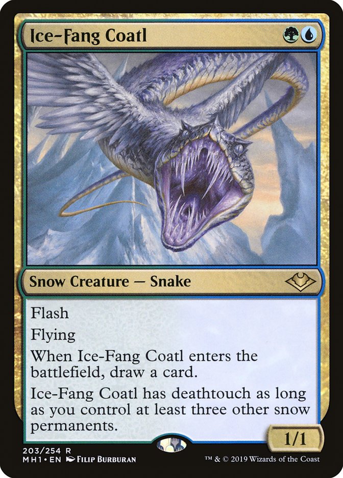 Ice-Fang Coatl (203) (MH1)