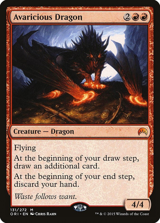 Image for Avaricious Dragon (131) (ORI) - Magic: The Gathering