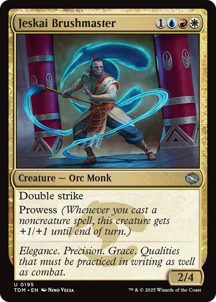 Jeskai Brushmaster (195) (TDM)