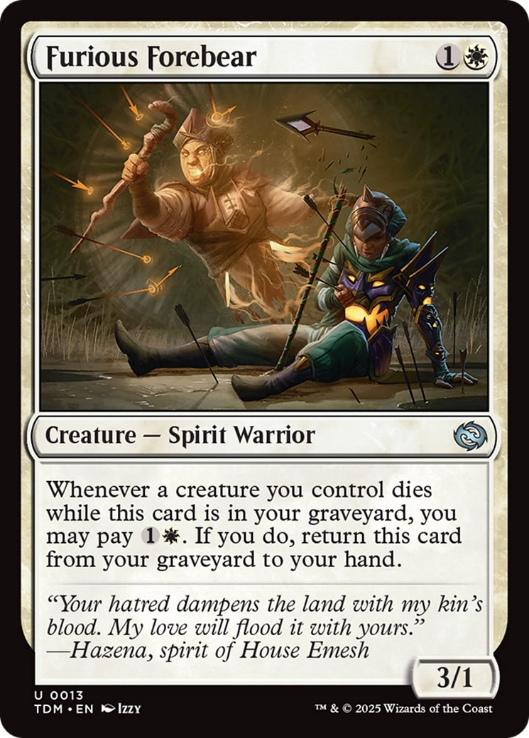 Furious Forebear (13) (TDM)