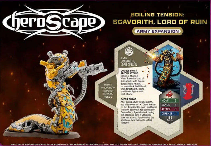 Heroscape: Scavorith Lord of Ruin Army Expansion