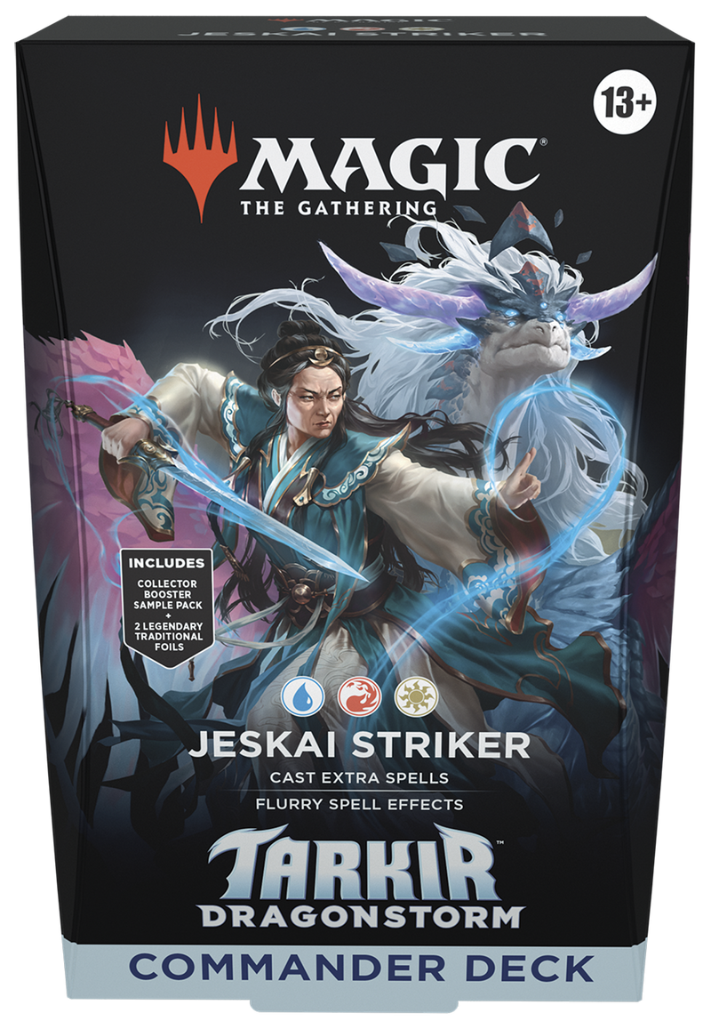 Tarkir: Dragonstorm - Jeskai Striker Commander Deck