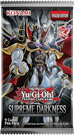 YuGiOh Supreme Darkness Booster Pack