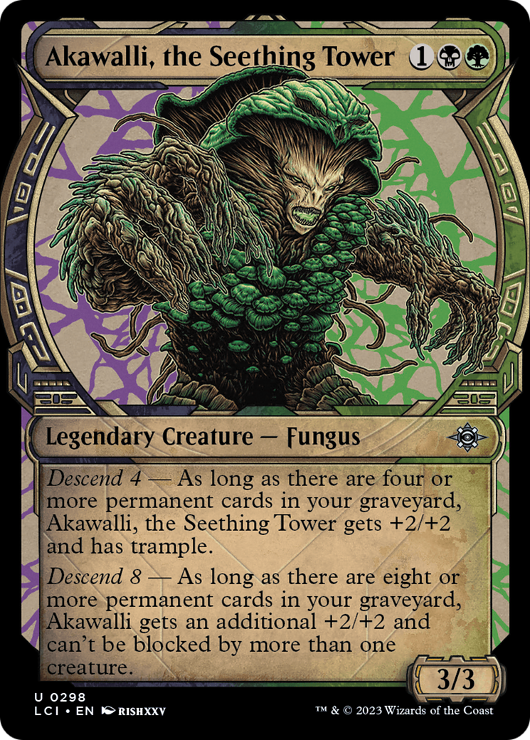 Akawalli, the Seething Tower (Showcase) (298) (LCI)