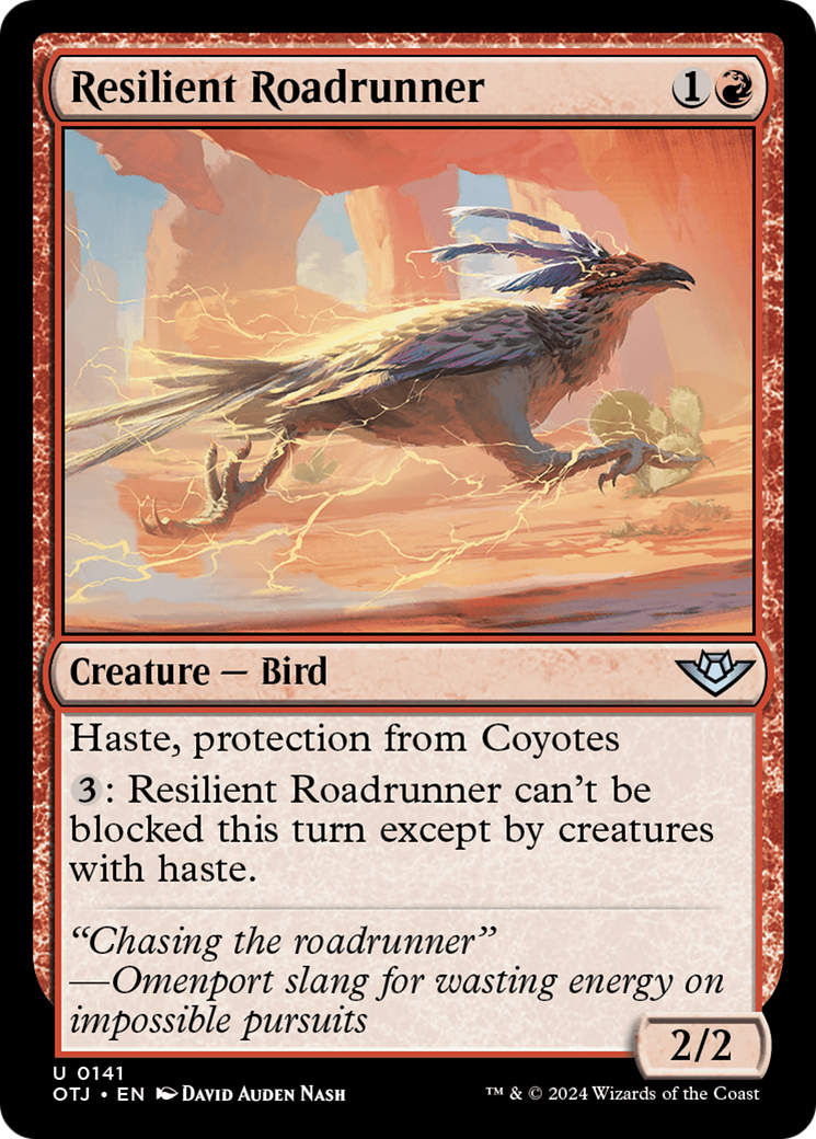 Resilient Roadrunner (141) (OTJ)