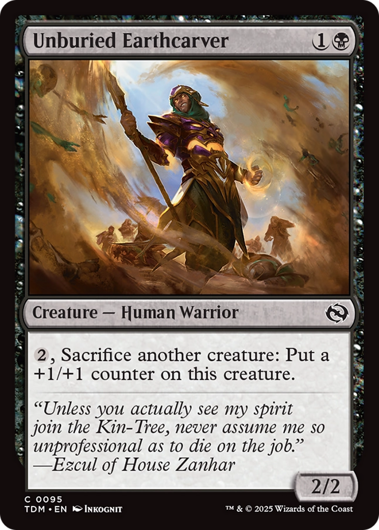 Unburied Earthcarver (95) (TDM)